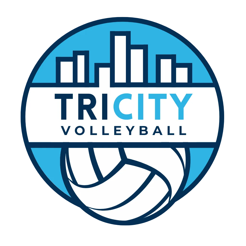 TriCity Volleyball Brand logo