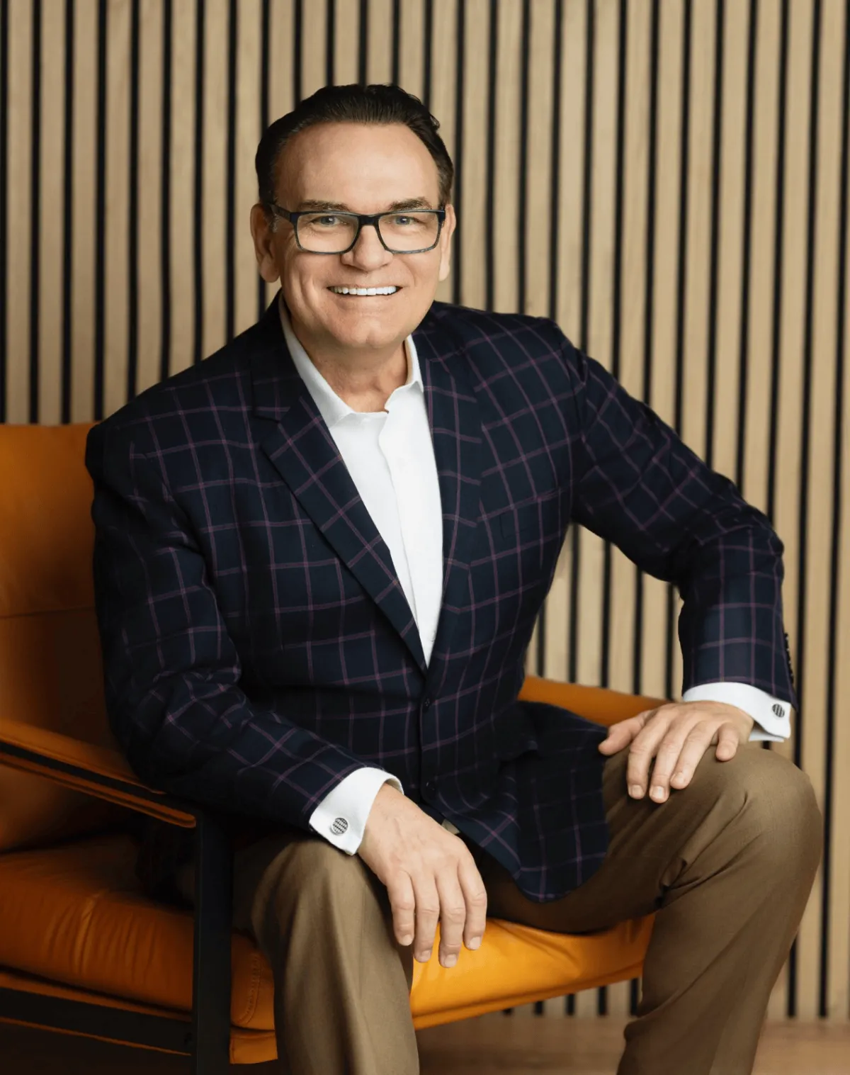 On-set portrait of Mitch Carson