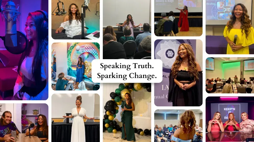 Illuminated brain graphic representing subconscious reprogramming and igniting a woman's full potential for clarity.