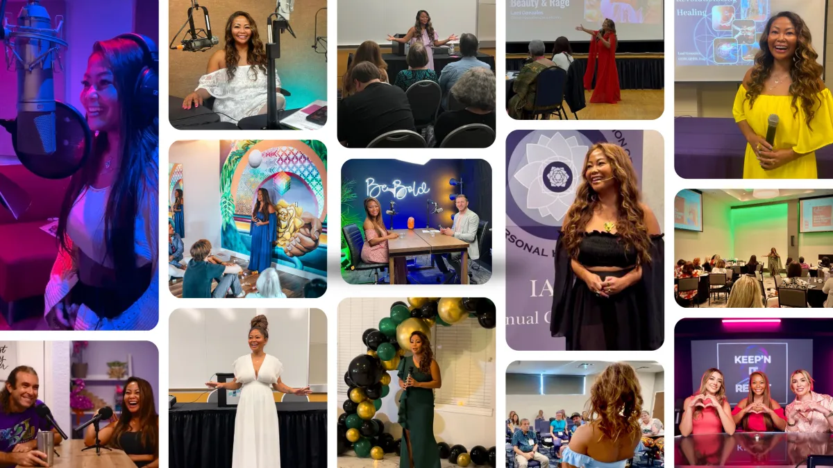 Lani Gonzales international keynote speaker delivering women power and mastery framework at corporate events and women's leadership summits