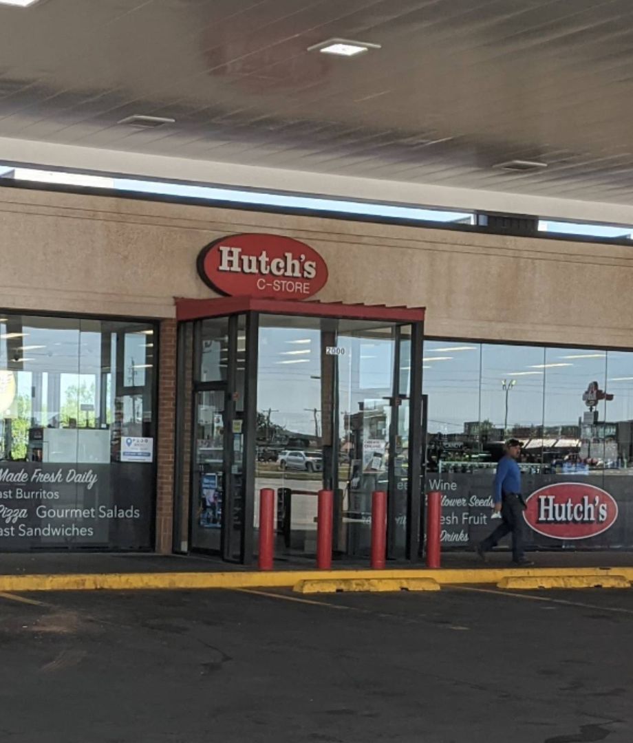 Hutch's travel stop on 3rd Street in Elk City, Oklahoma