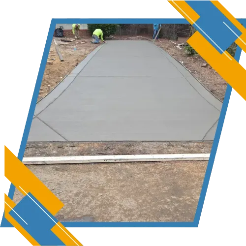 Sidewalk concrete construction service in North Carolina 