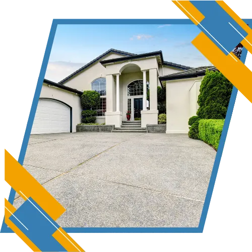 Repaired concrete walkway with a clean and safe finish in Fayetteville, NC