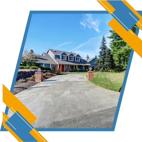 Cement driveway contractor in Lumberton preparing a smooth surface