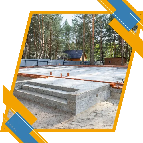 Garage slab installation in Lumberton, NC with smooth finish