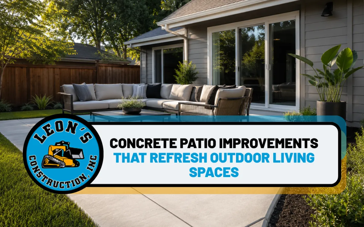  Concrete Patio Improvements for Outdoor Spaces