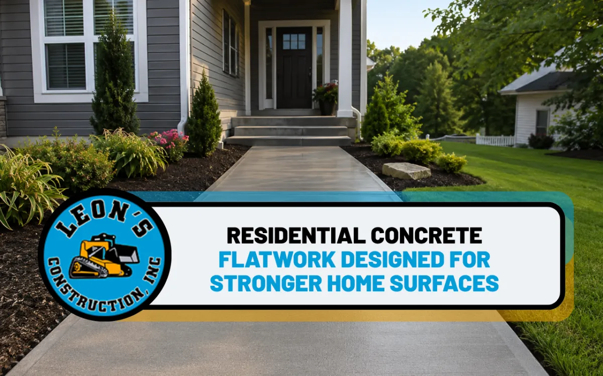  Residential Concrete Flatwork for Better Homes