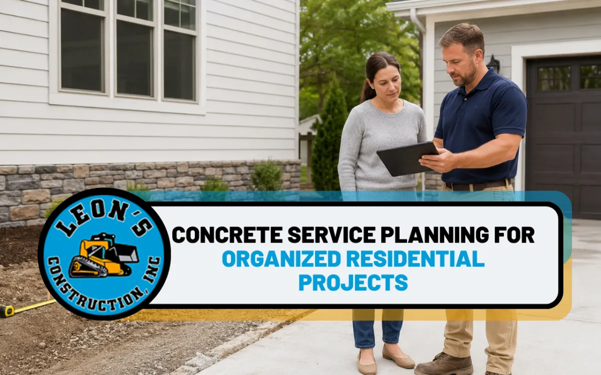 Concrete Service Planning for Successful Projects