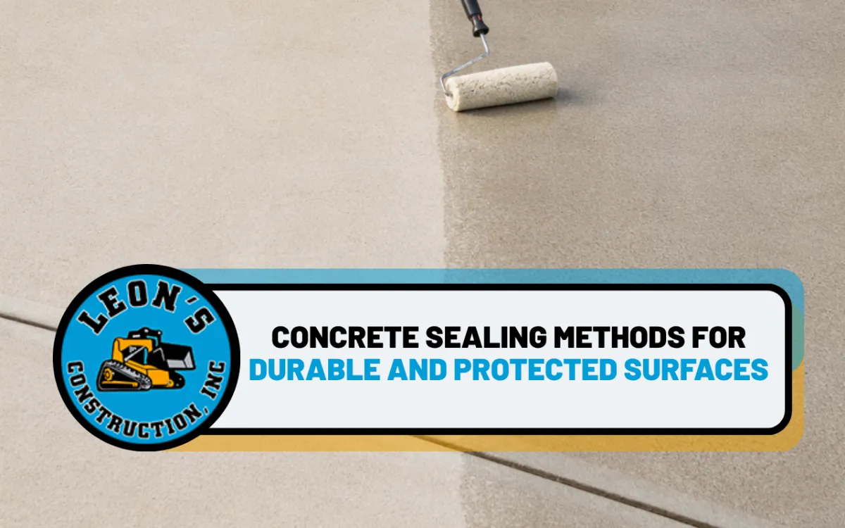 Concrete Sealing Methods for Durable and Protected Surfaces