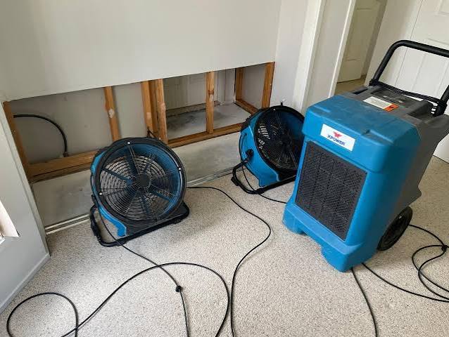 Professional structural drying equipment and service