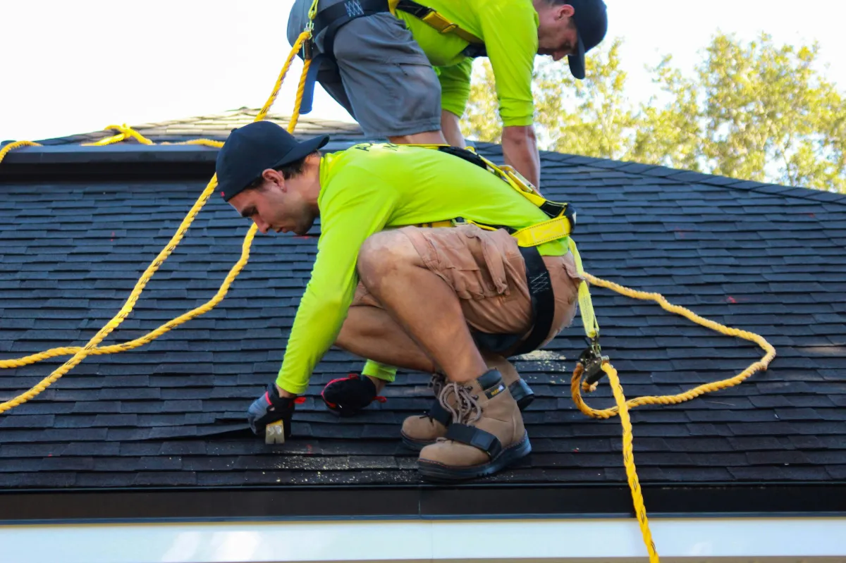 Professional residential roof replacement