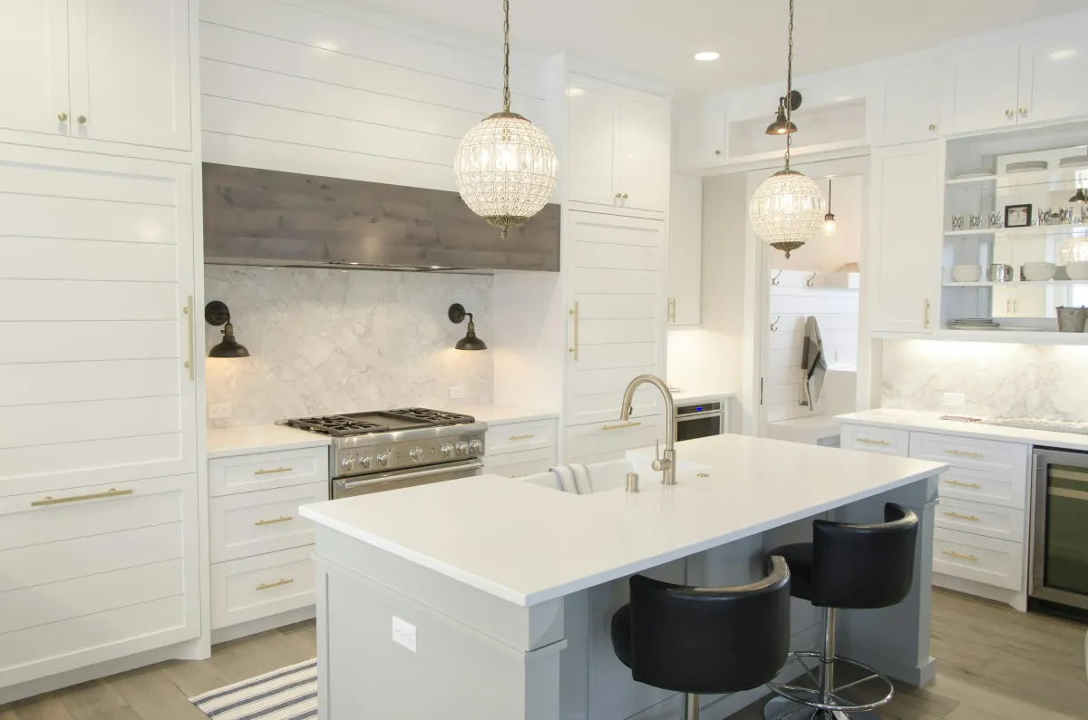 Professional kitchen remodeling project