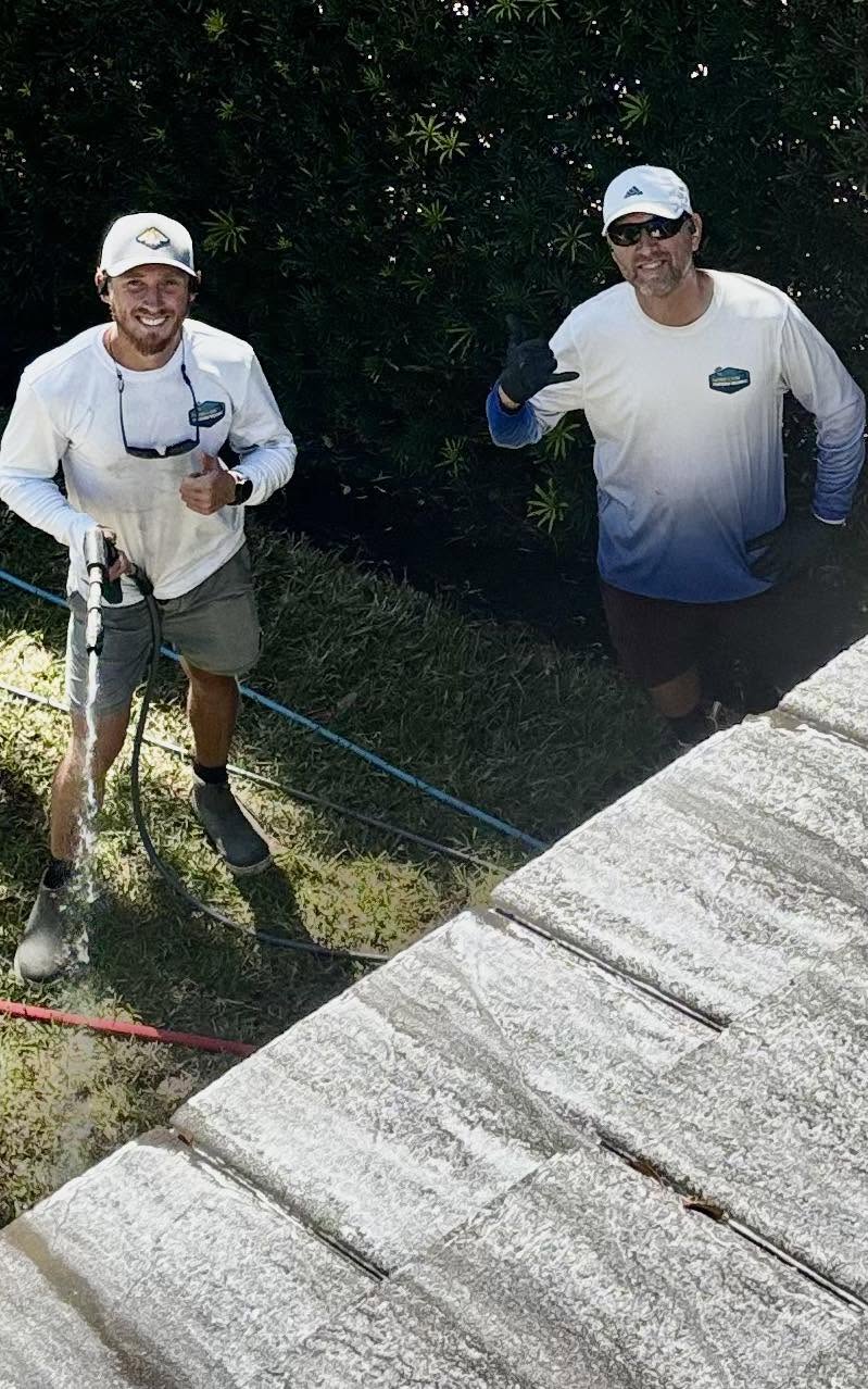 Father and son team from Father & Son Power Washing