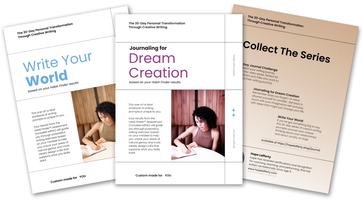 Custom Journal Prompts Workbook