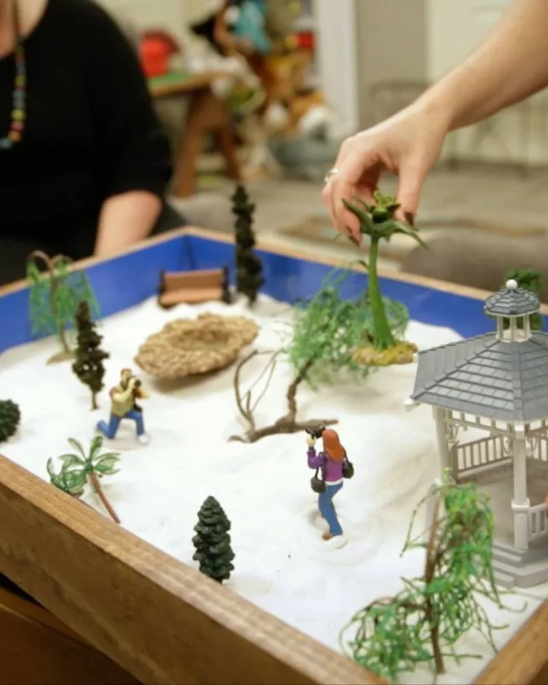 Sandtray Miniatures And Tray