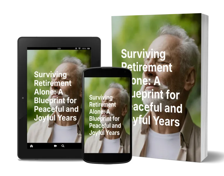 Surviving Retirement Alone guide cover mockup