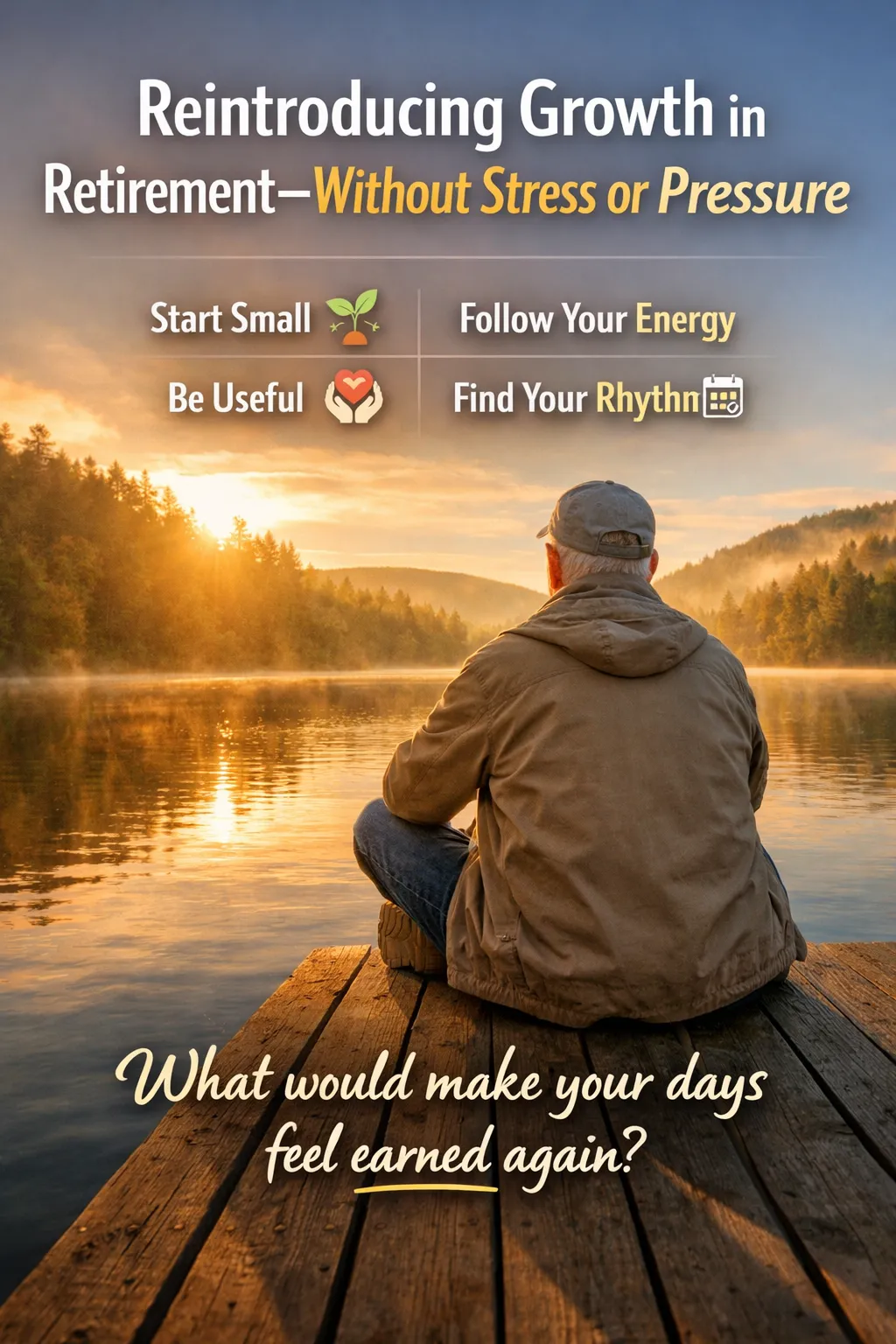 How to Reintroduce Growth in Retirement Without Stress or Pressure