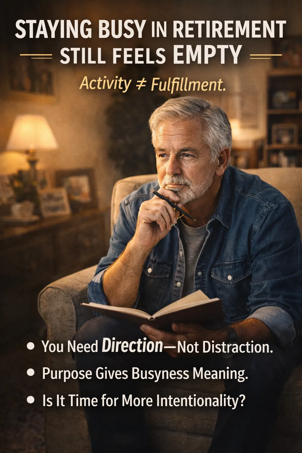 Why Staying Busy in Retirement Still Feels Empty