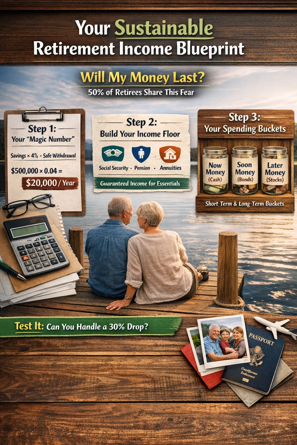 Your Sustainable Retirement Income Blueprint: Make Your Money Last