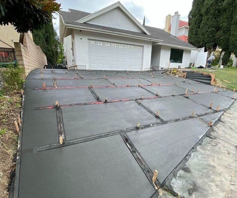 Fence and concrete repairs