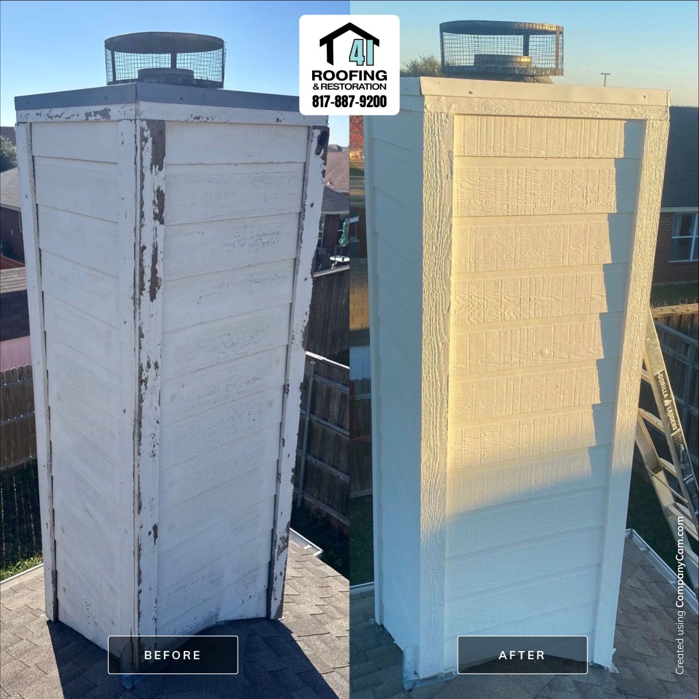 CHIMNEY REPAIR AND FLASHING