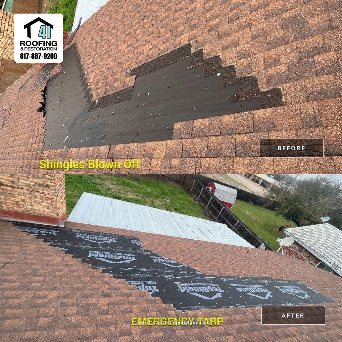 ROOF EMERGENCY TARPING