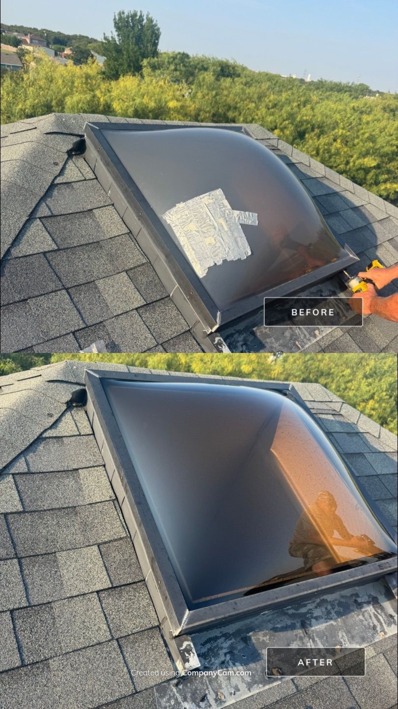 SKYLIGHT REPAIR AND INSTALL