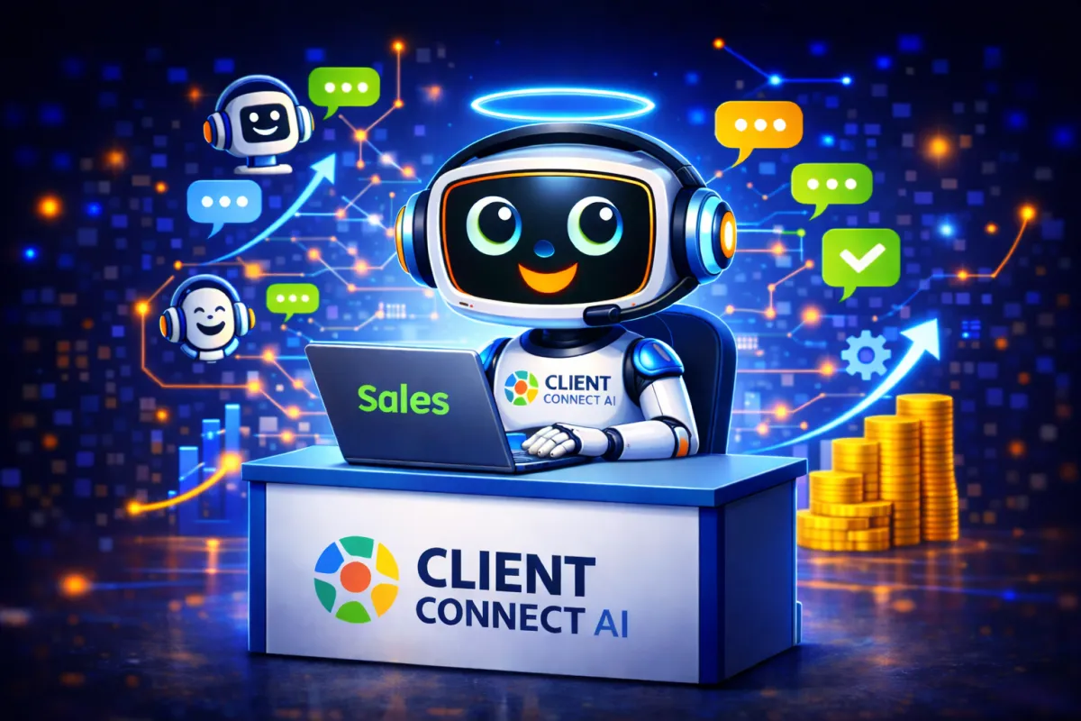 AI automation capturing a sales lead, responding instantly, and booking a customer appointment.