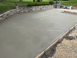 Covington Concrete builds and installs driveways.