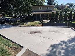 Covington Concrete builds and installs driveways.