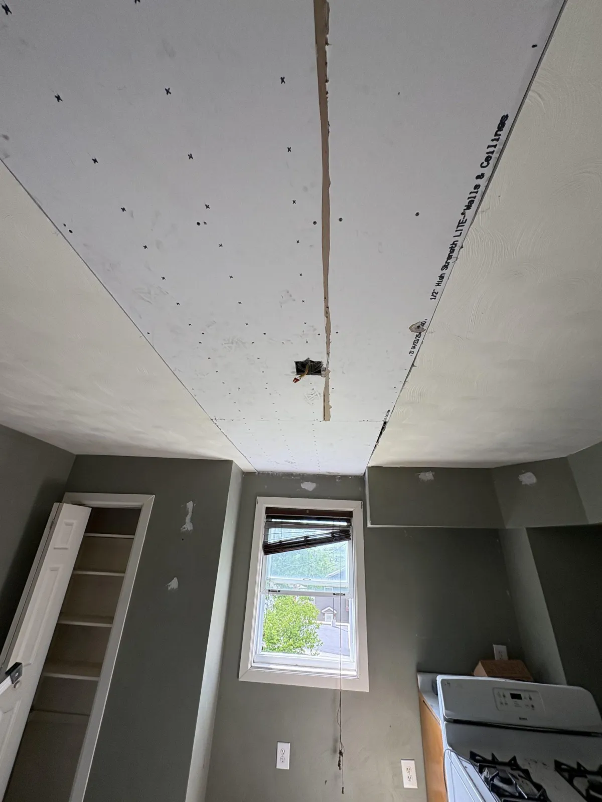 Drywall installation 