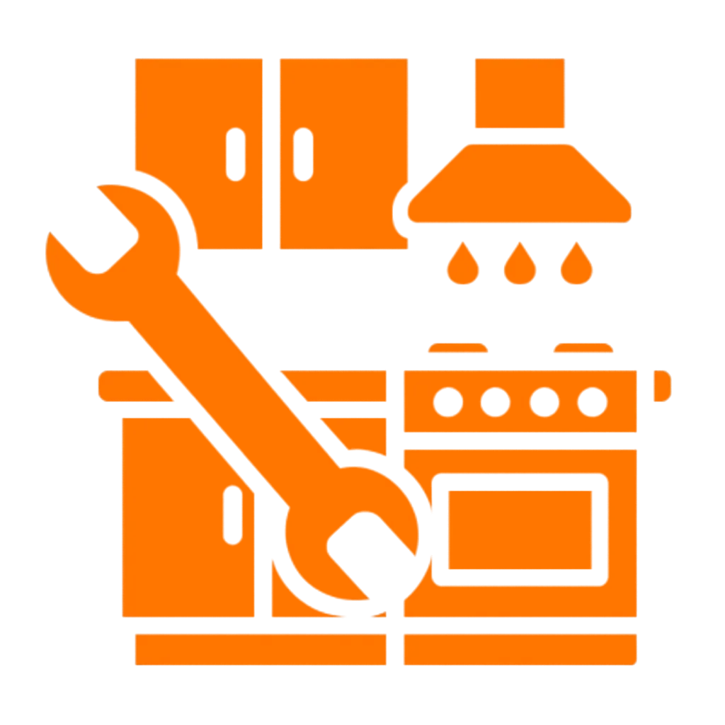 Kitchen remodeling icon