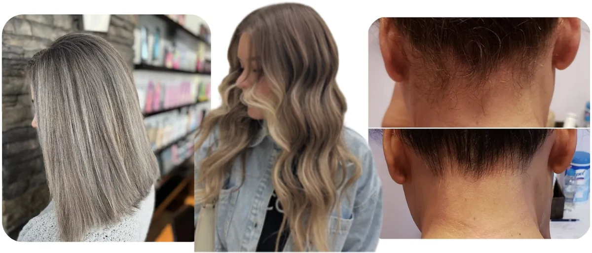 Hair Styling & Colouring, Laser Hair Removal, Waxing