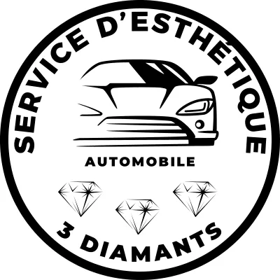 Logo Esthétique Automobile 3 diamants