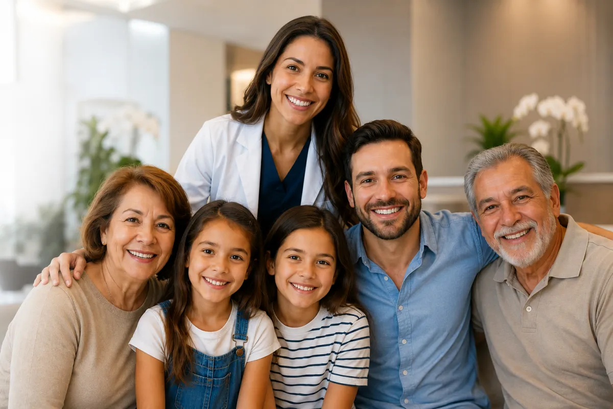 Family dentist consultation for all ages at Pembroke Pines dental spa