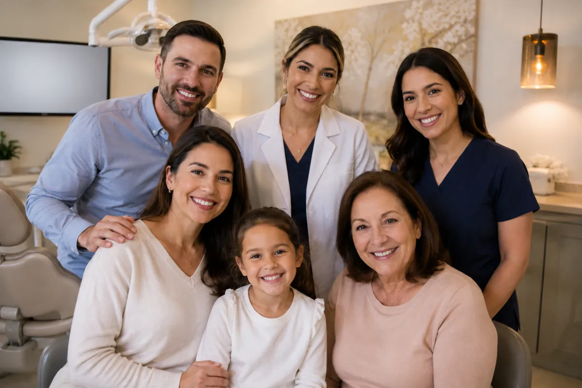 Family dentist consultation for all ages at Pembroke Pines dental spa