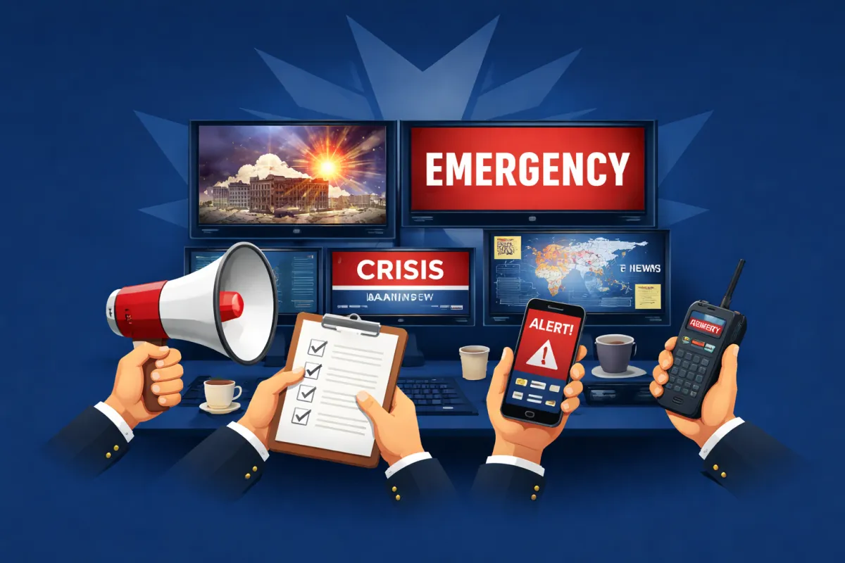 a large display of blue lights in a dark room