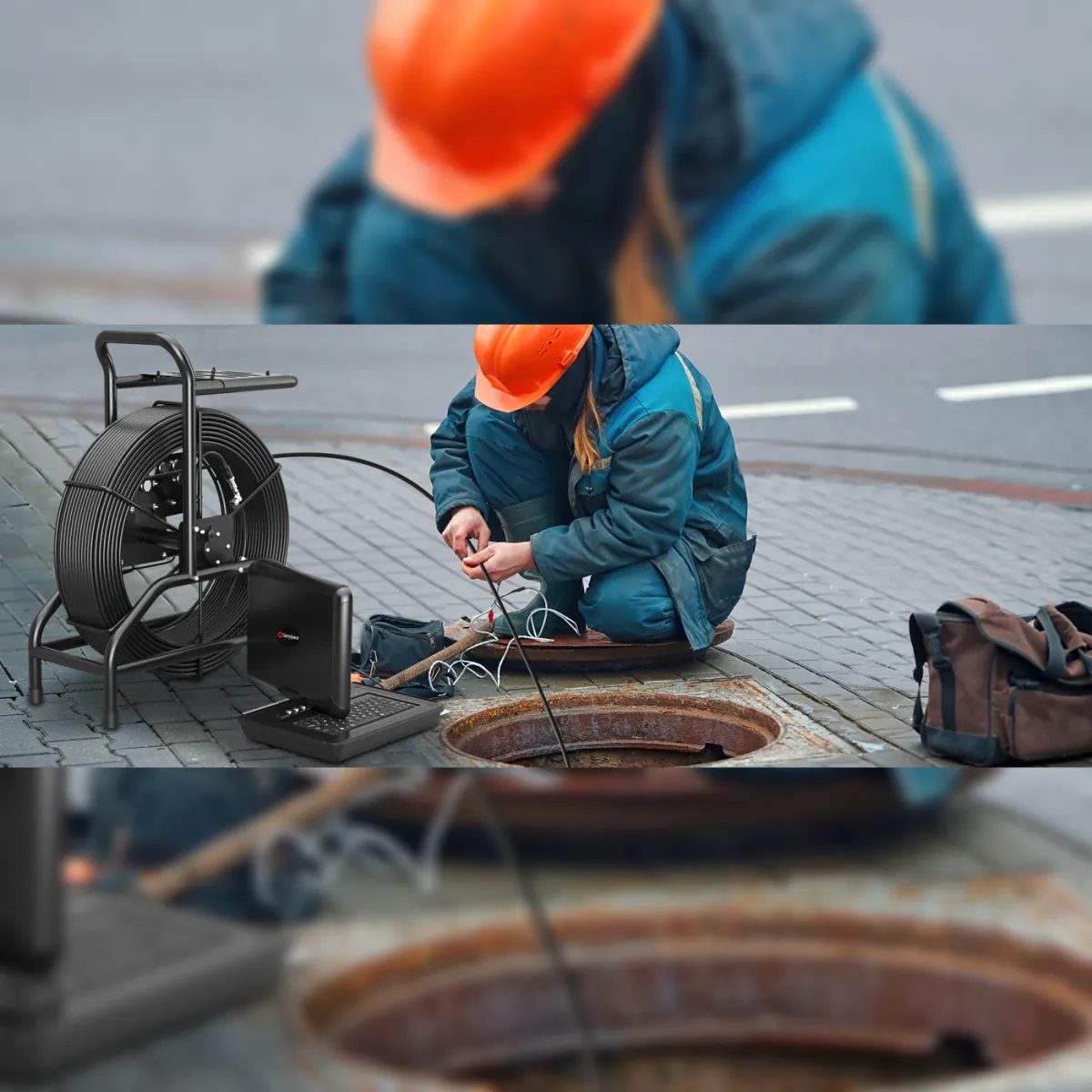 black background with yellow text overaly