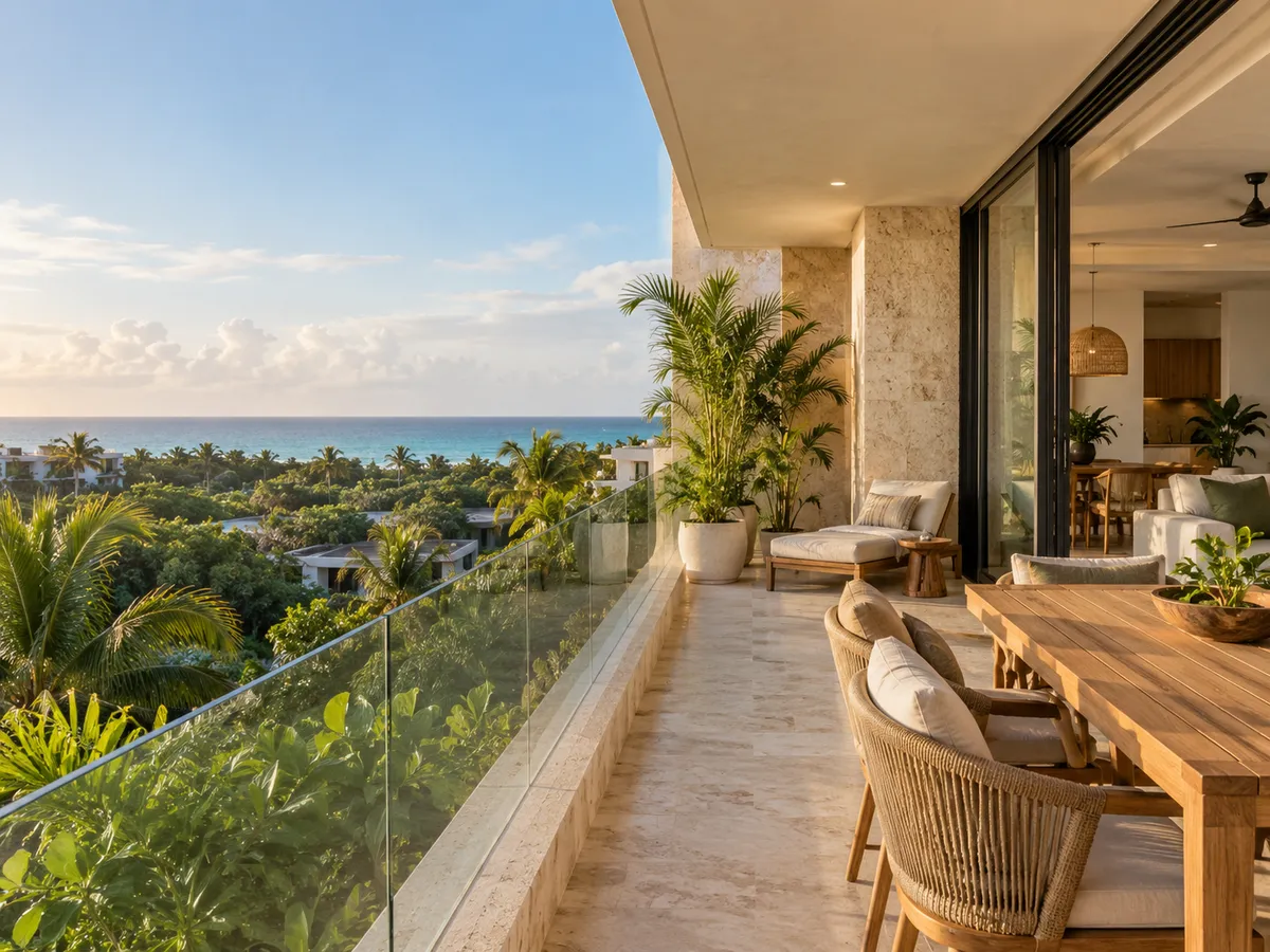 Interiores residenciales en Riviera Maya para renta