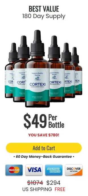 Cortexi 6 Bottle Pricing