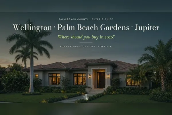 Wellington vs. Palm Beach Gardens vs. Jupiter Homes