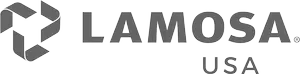 LAMOSA USA logo, representing high-quality tile flooring products for interior design and home transformations.