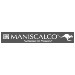 Maniscalco logo featuring a kangaroo, representing Australian mosaic tile craftsmanship for DHD Interior Design.