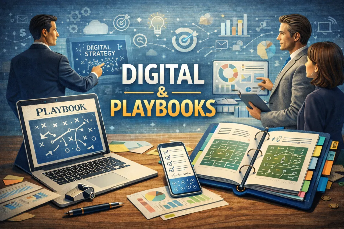 Tech gadgets on wooden desk, sunlight, 3:2 aspect