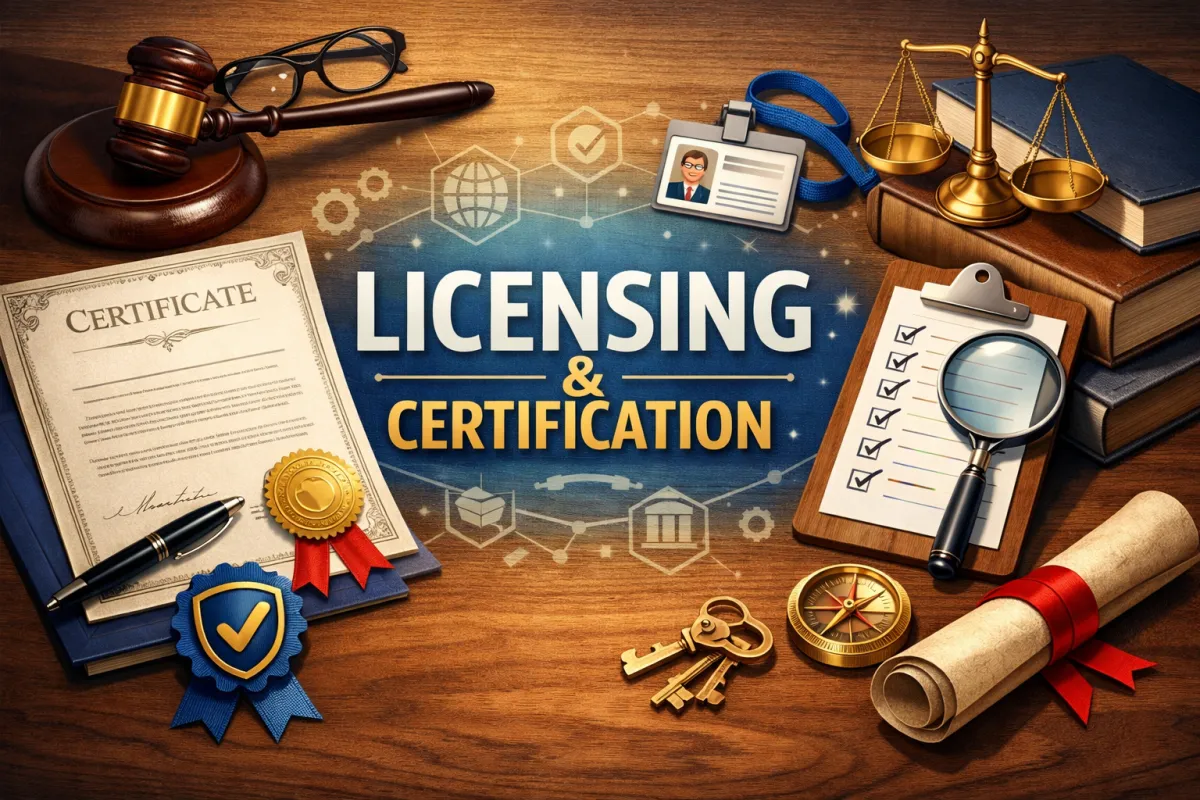 Tech gadgets on wooden desk, sunlight, 3:2 aspect