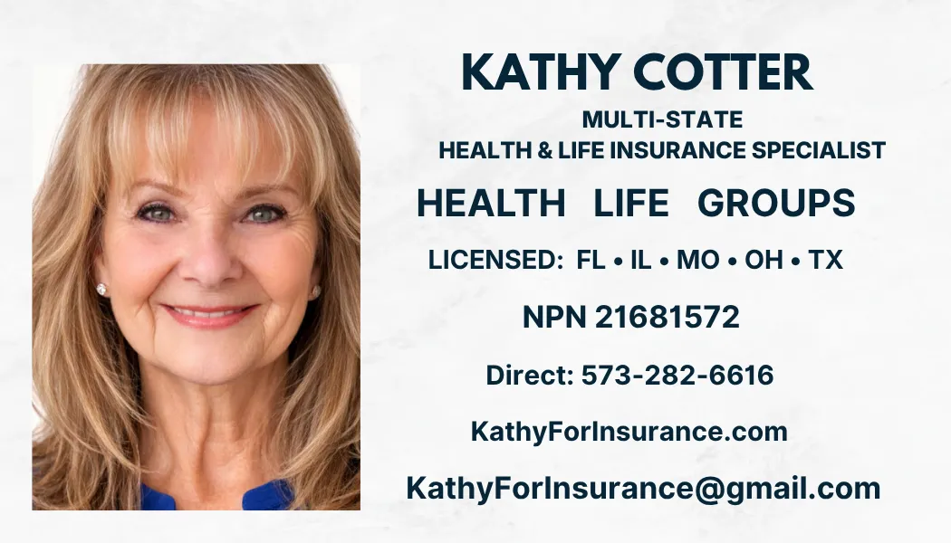 Kathy Cotter, Multi-State Health and Life Insurance Specialist