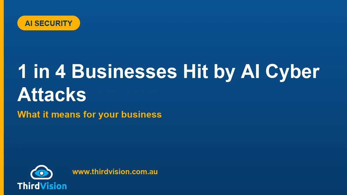 One in Four Australian Businesses Hit by AI-Enabled Cyber Attacks: What It Means