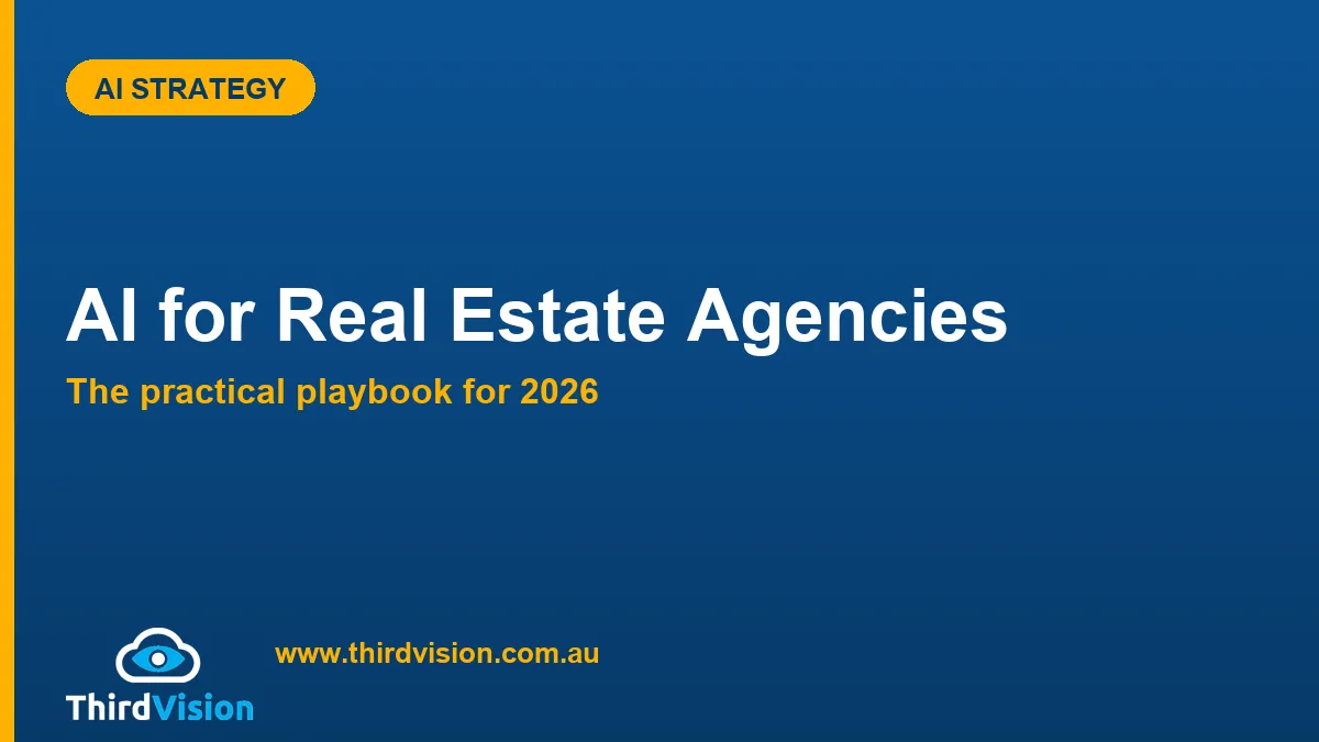 AI for Real Estate Agencies in Australia: The Practical Playbook (2026)