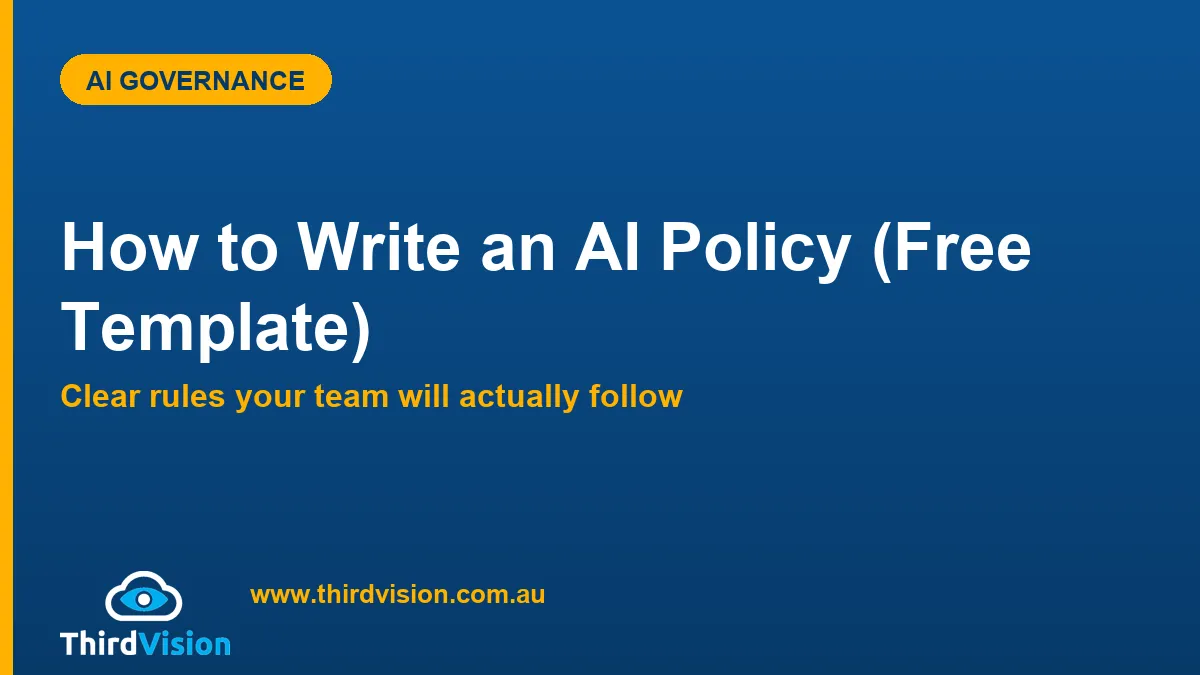 How to Write an AI Policy for Your Business (Free Template)