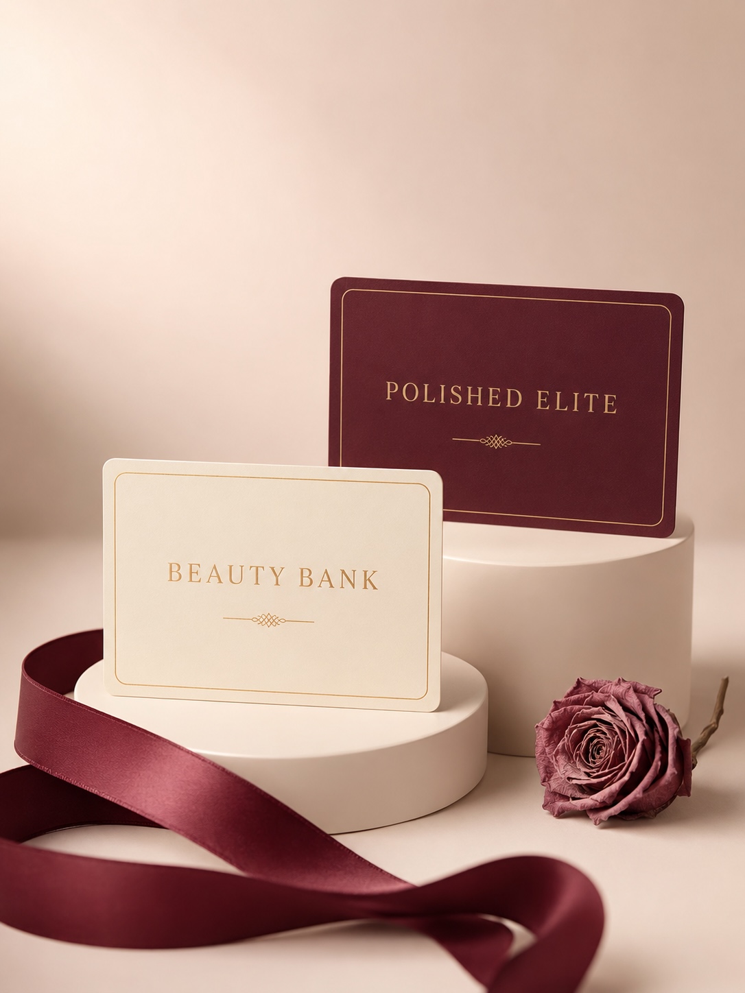 Elegant subtle visual representing Polished Beauty MedSpa memberships